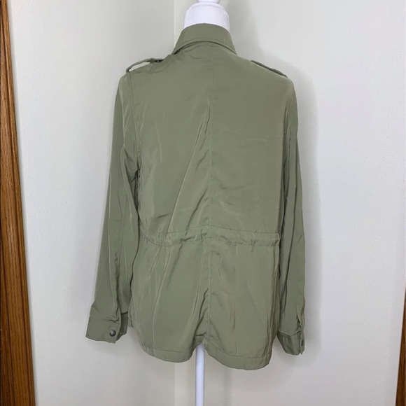(SOLD) Olive Green Utility Jacket - Picture 8 of 8